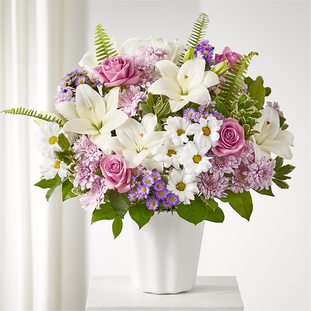 Warmest Thoughts Tabletop Basket – South-east Flowers, Los Angeles CA