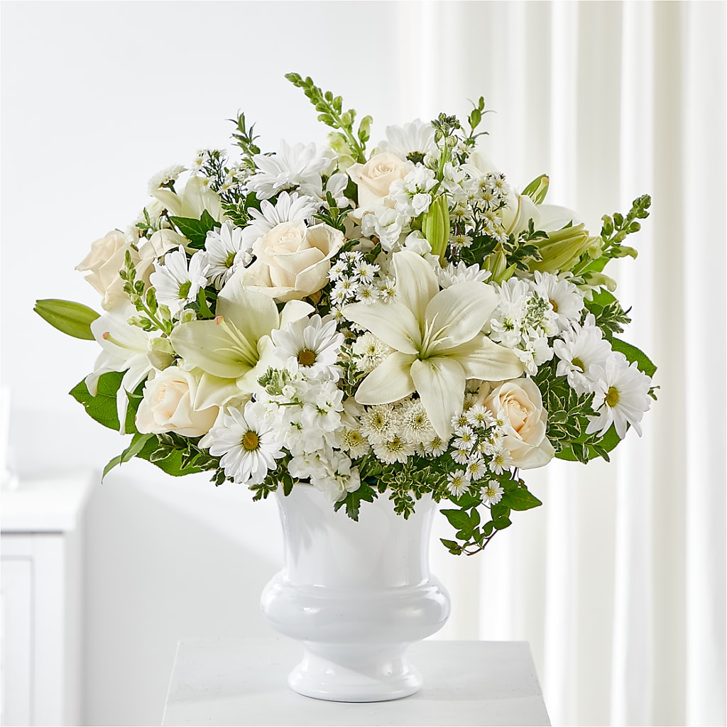Uplifting Urn Arrangement – South-east Flowers, Los Angeles CA