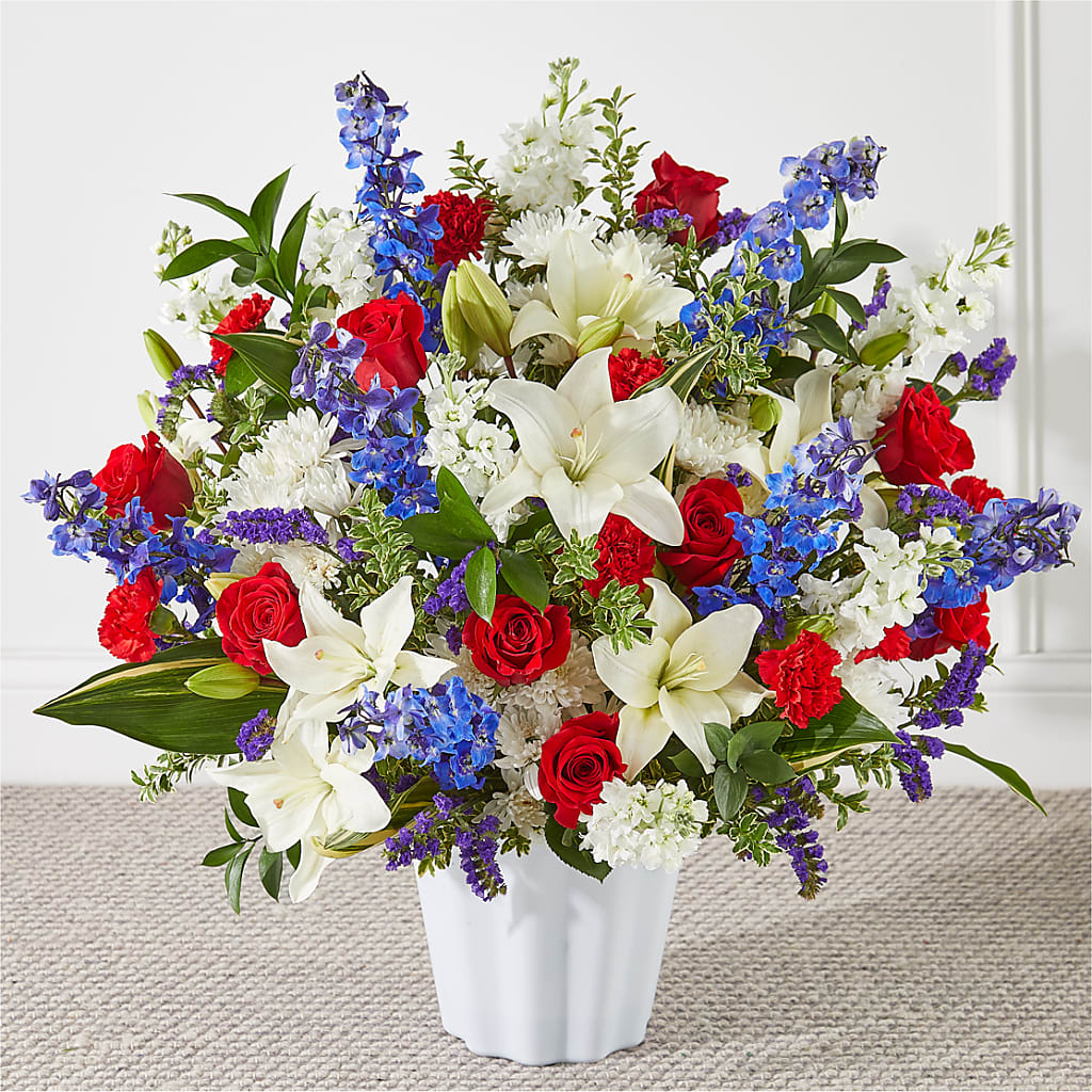 Consoled Floor Basket – South-east Flowers, Los Angeles CA