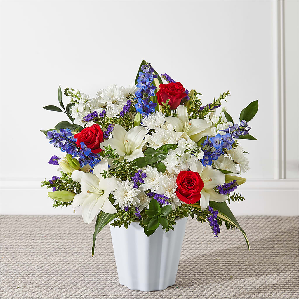 Consoled Floor Basket – South-east Flowers, Los Angeles CA