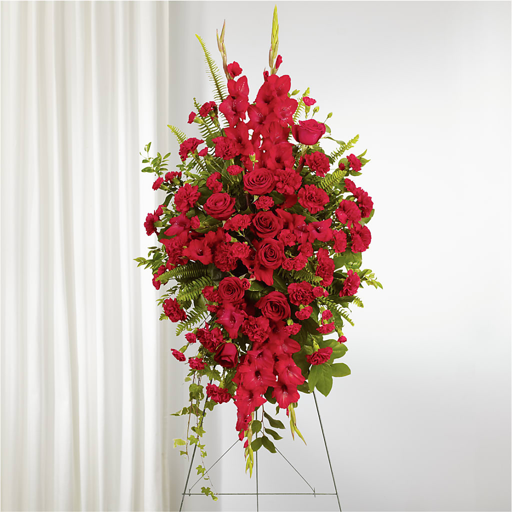 From the Heart Standing Spray – South-east Flowers, Los Angeles CA