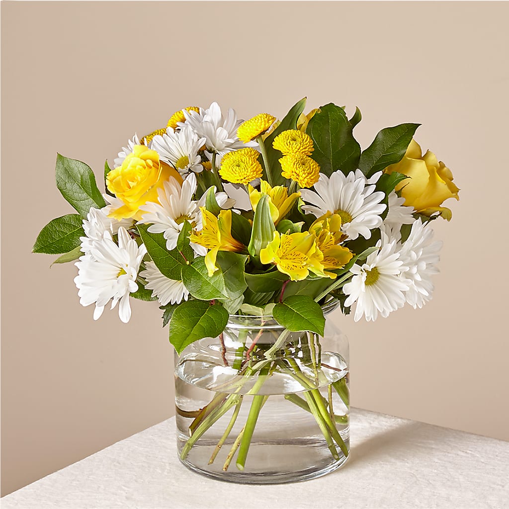 Sunny Sentiments Bouquet – South-east Flowers, Los Angeles CA
