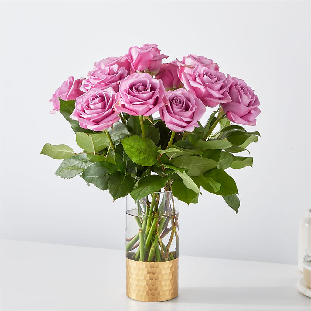 Secret Admirer Lavender Rose Bouquet – South-east Flowers, Los Angeles CA