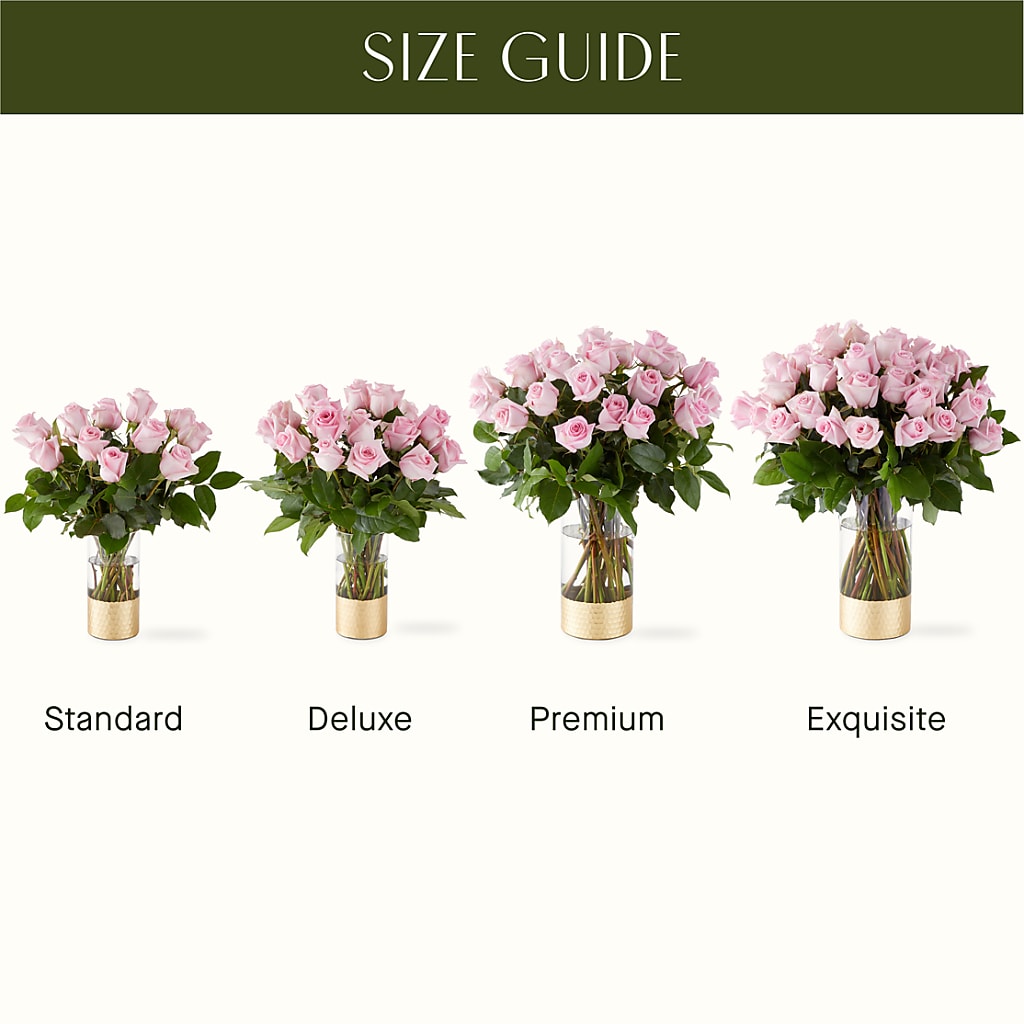 Picture Perfect Pink Rose Bouquet – South-east Flowers, Los Angeles CA