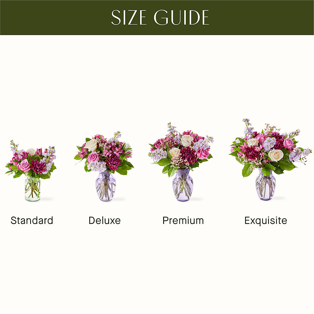 Amethyst Dreams Bouquet – South-east Flowers, Los Angeles CA