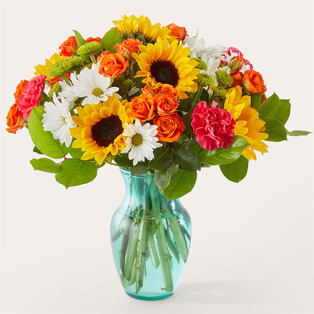 Sun-drenched Blooms Bouquet – South-east Flowers, Los Angeles CA