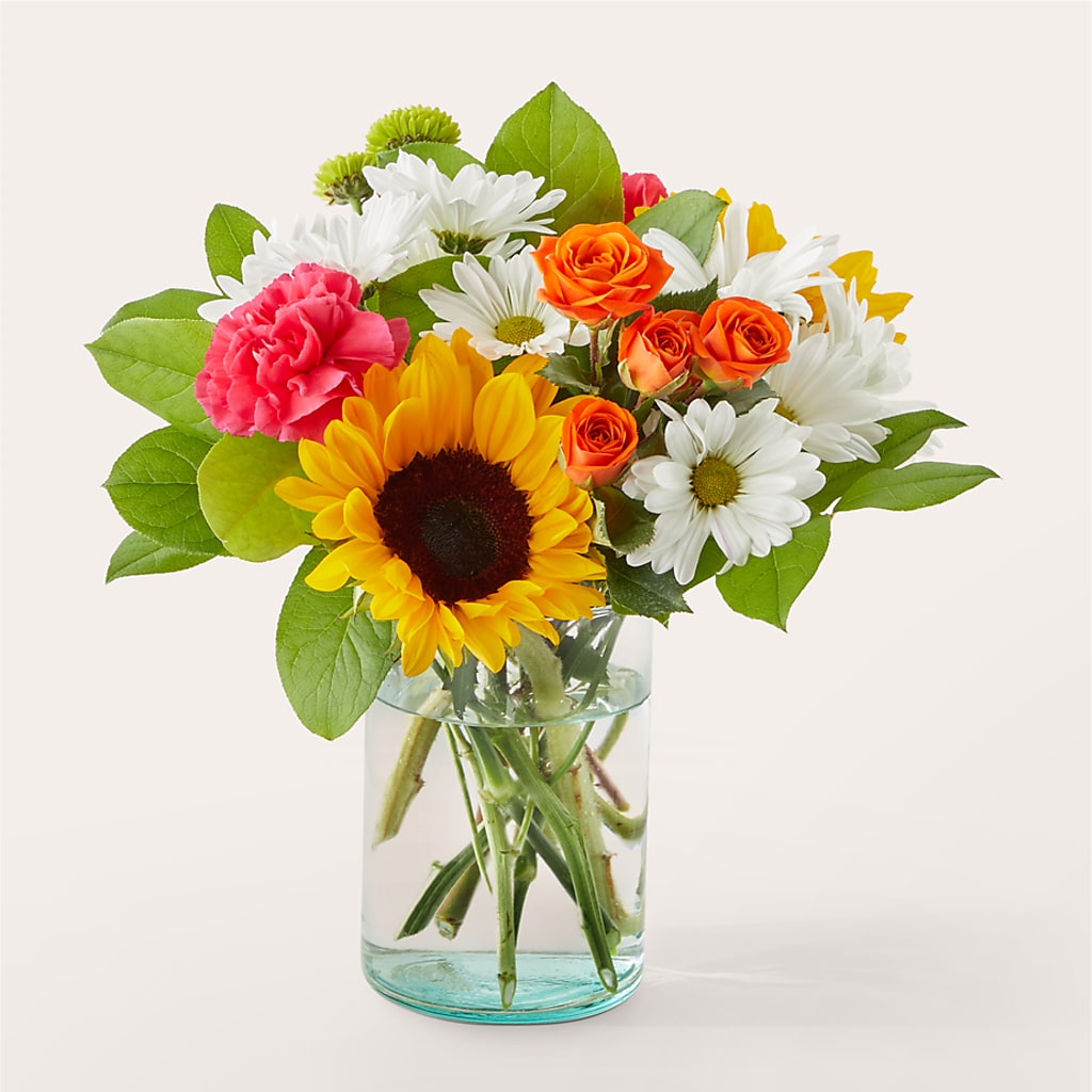 Sun-drenched Blooms Bouquet – South-east Flowers, Los Angeles CA