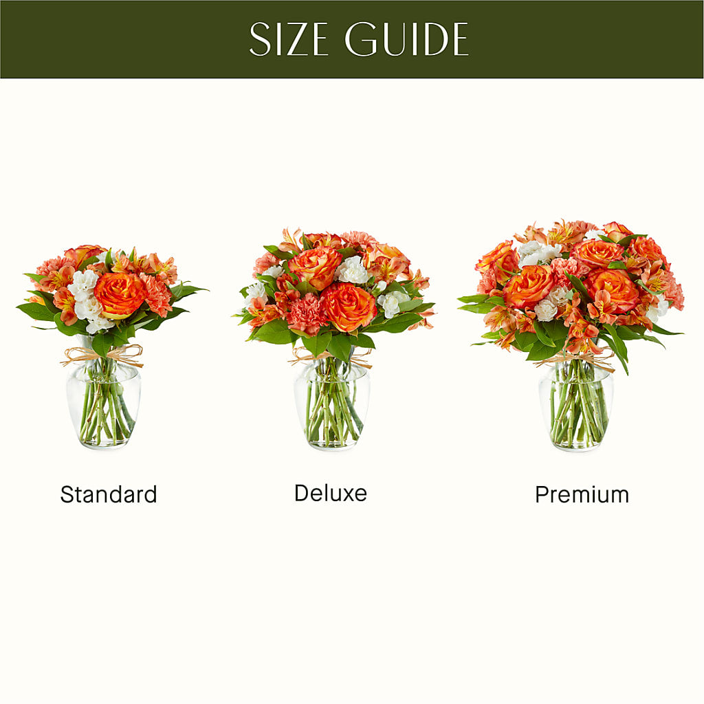 Apricot Glow Bouquet – South-east Flowers, Los Angeles CA