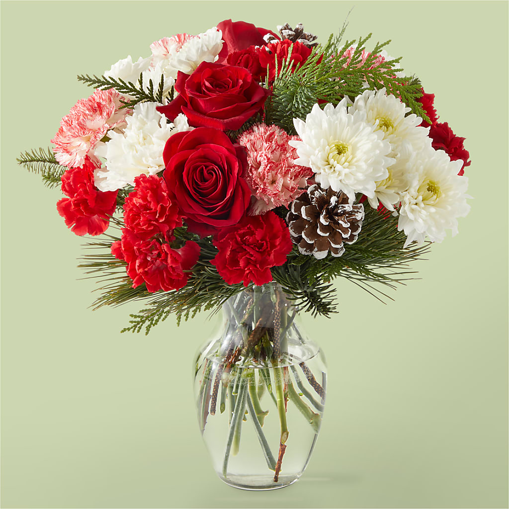 Candy Cane Lane Bouquet – South-east Flowers, Los Angeles CA