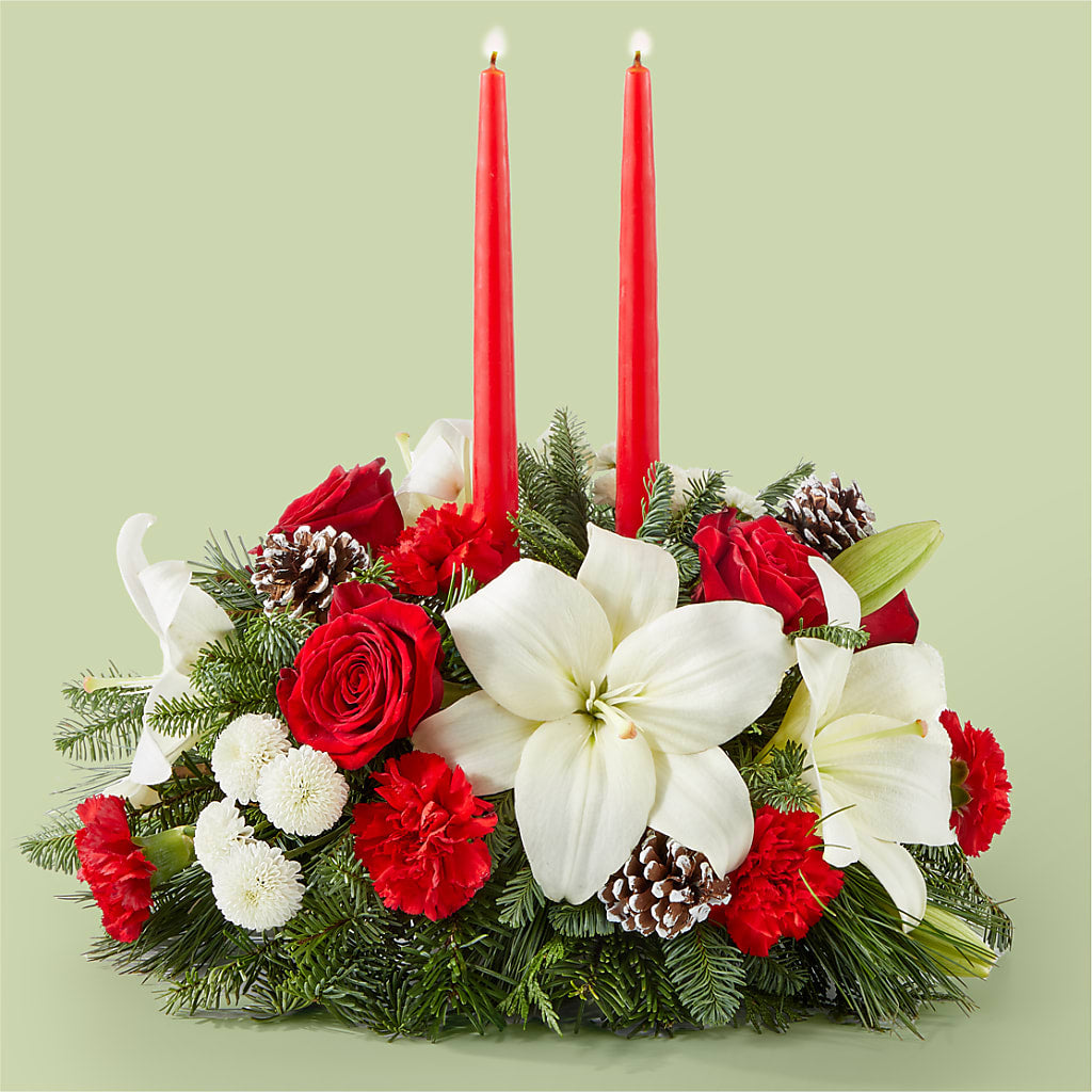 Seasonal Festivities Centerpiece – South-east Flowers, Los Angeles CA