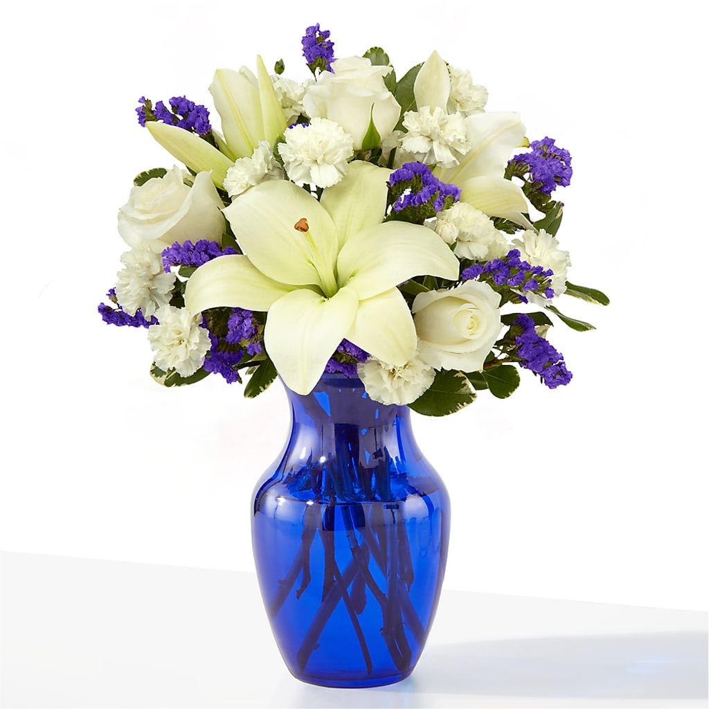 Sapphire Rush Bouquet – South-east Flowers, Los Angeles CA