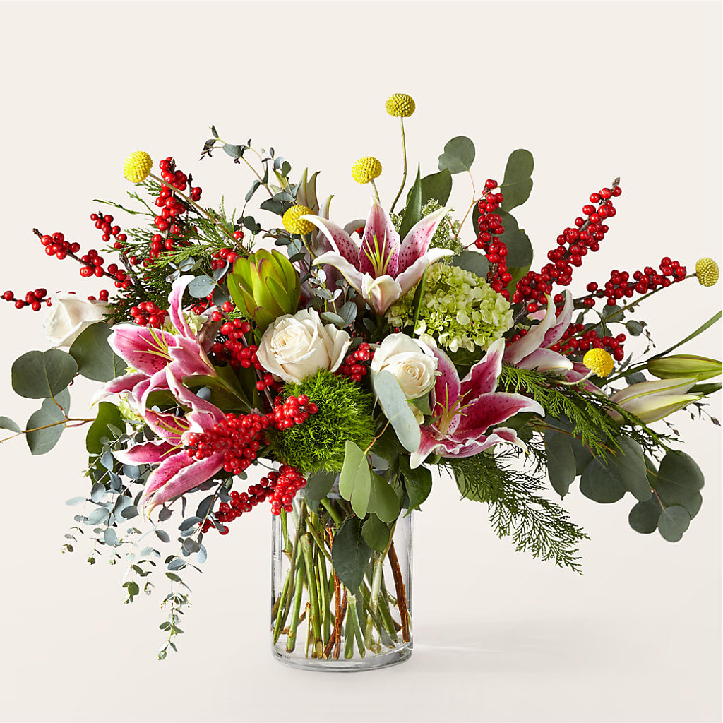 Berry & Bright Bouquet – South-east Flowers, Los Angeles CA