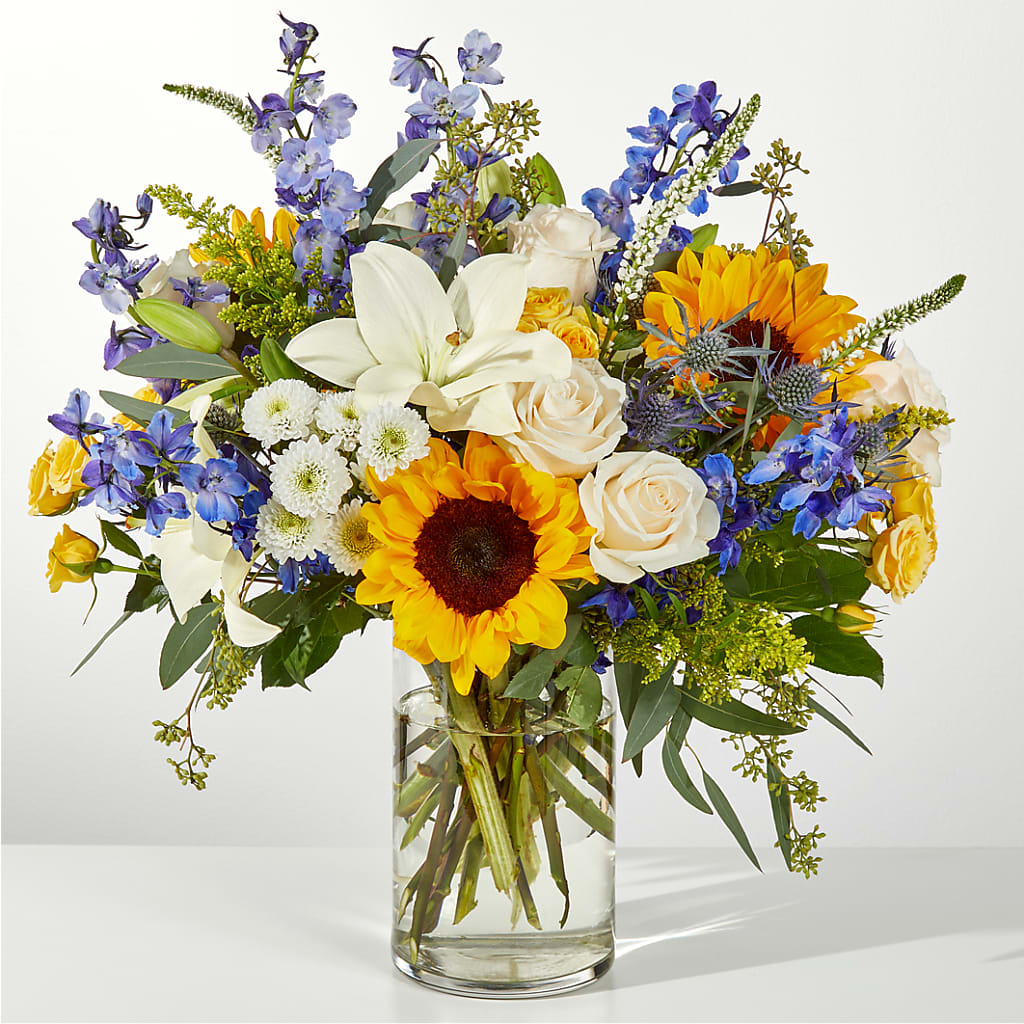 Wonderfully Sunny Bouquet – South-east Flowers, Los Angeles CA