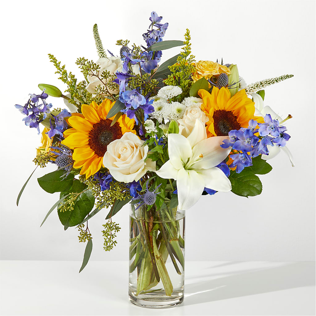 Wonderfully Sunny Bouquet – South-east Flowers, Los Angeles CA