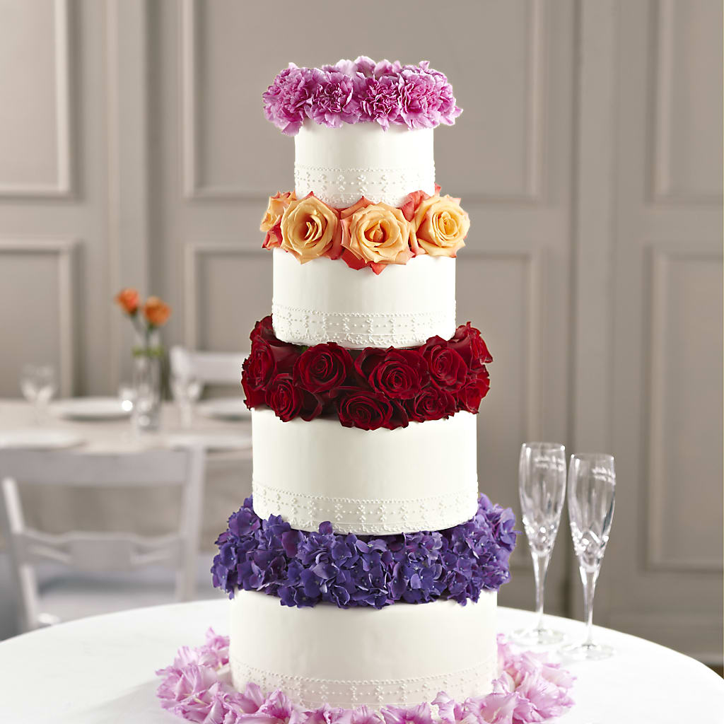 Infinite Love Cake Décor – South-east Flowers, Los Angeles CA