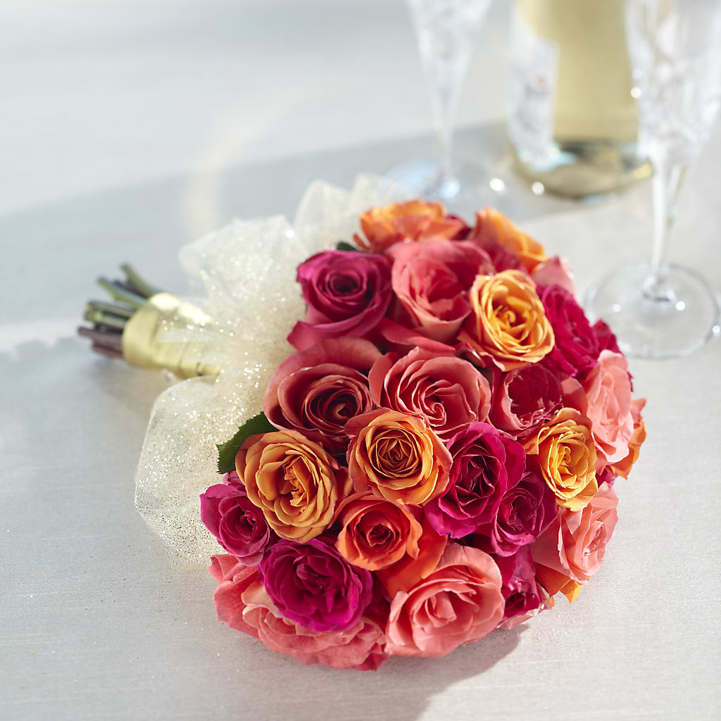 Sweet Roses Bouquet – South-east Flowers, Los Angeles CA