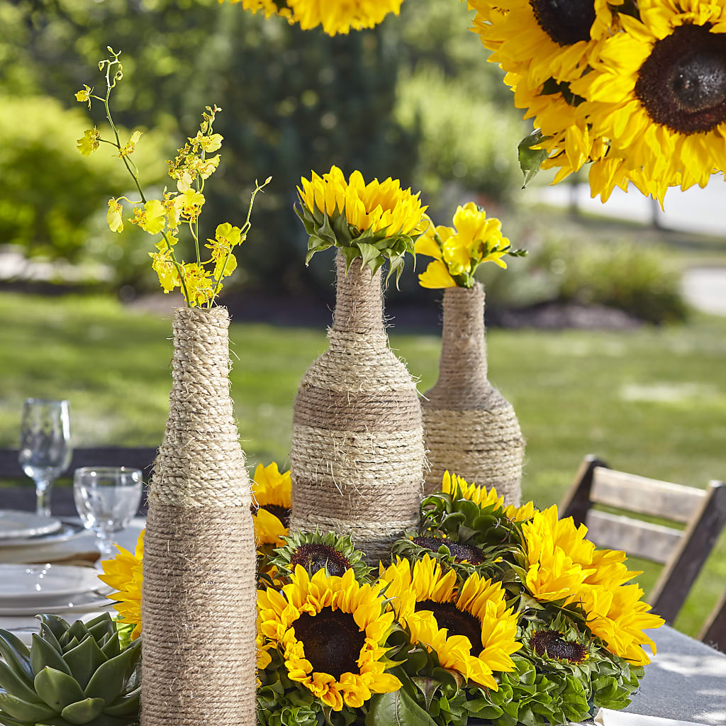 Sublime Garden Centerpiece – South-east Flowers, Los Angeles CA