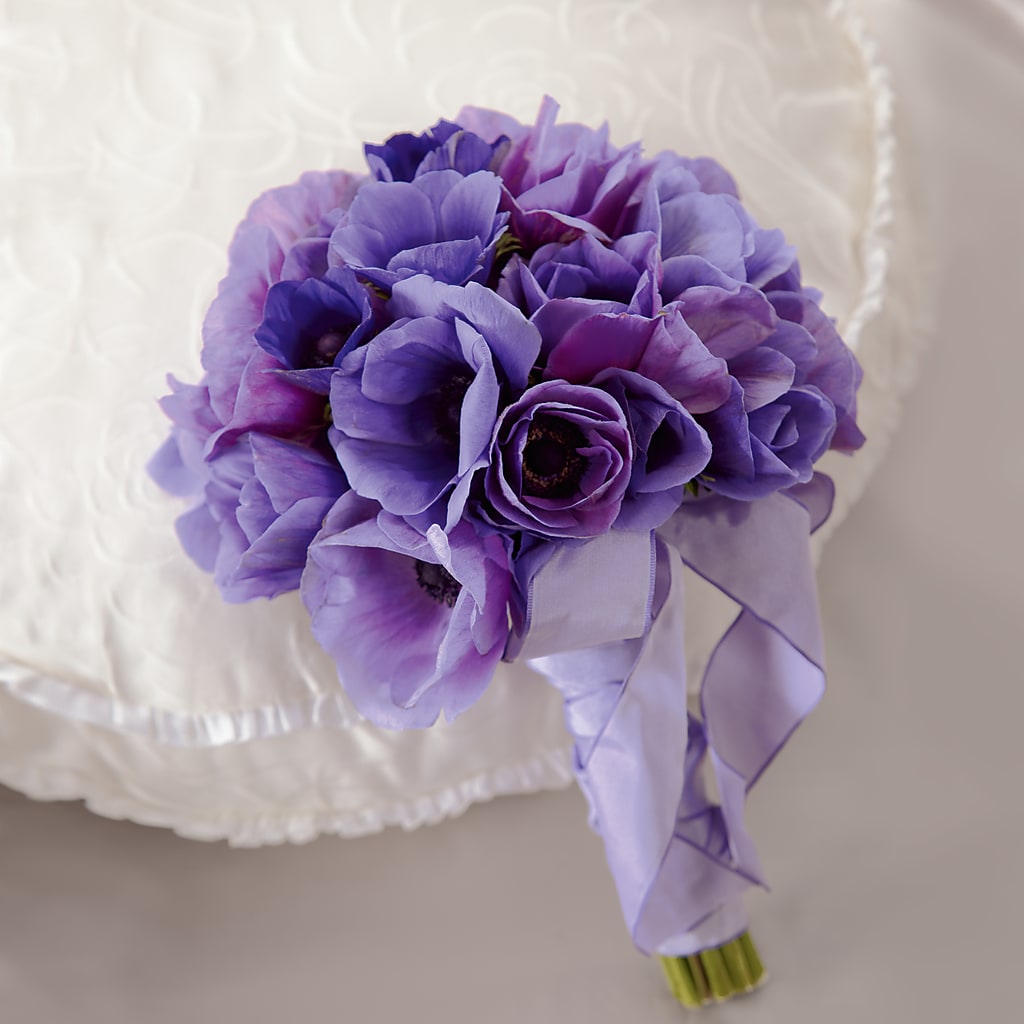Purple Passion Bouquet – South-east Flowers, Los Angeles CA