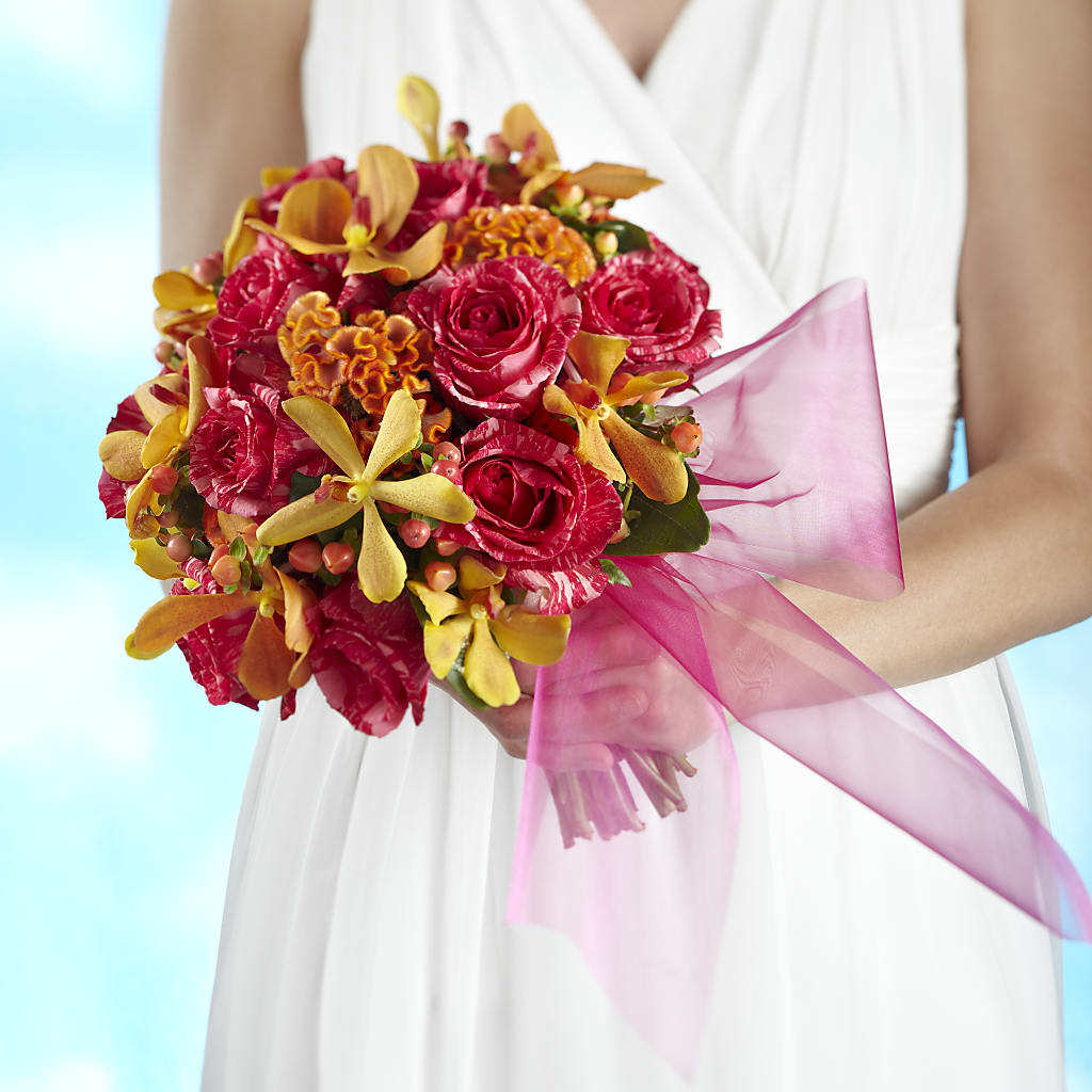 Brilliant Shades of Love Bouquet – South-east Flowers, Los Angeles CA
