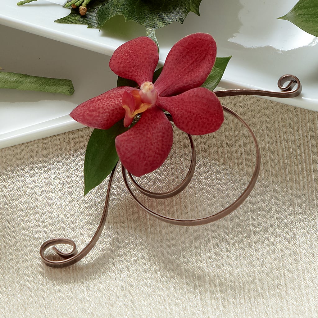 Red Mokara Boutonniere – South-east Flowers, Los Angeles CA