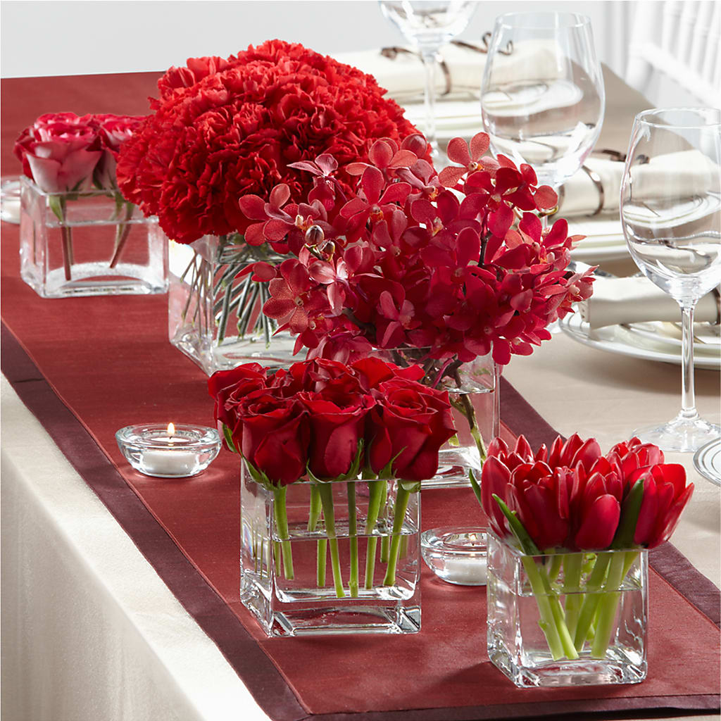 Modern Grace Centerpiece – South-east Flowers, Los Angeles CA