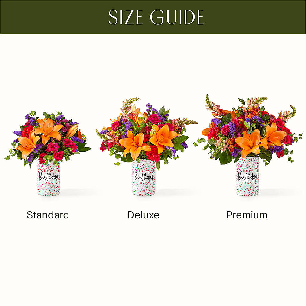 Birthday Palooza Bouquet –  South-east Flowers, Los Angeles CA