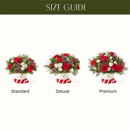 Jolly Snowman Bouquet –  South-east Flowers, Los Angeles CA