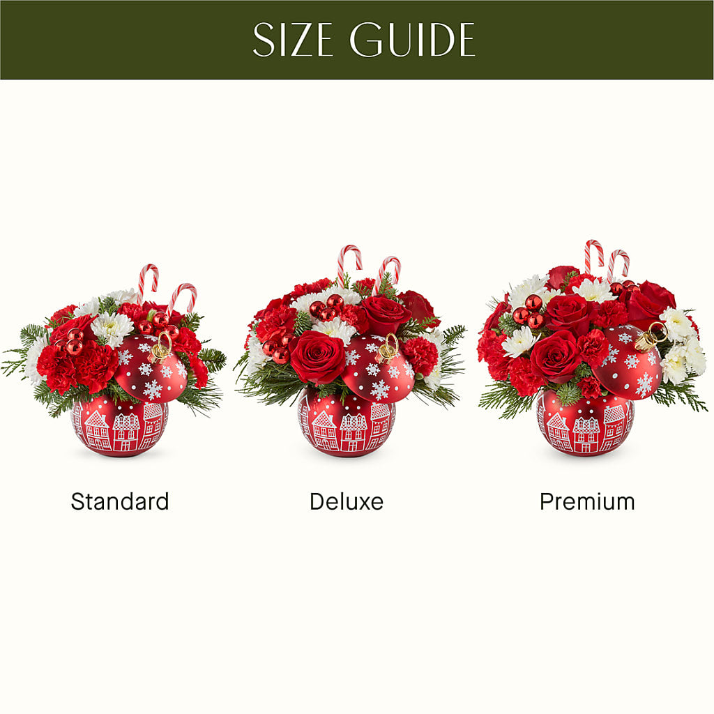 Cheer in the Air Ornament –  South-east Flowers, Los Angeles CA