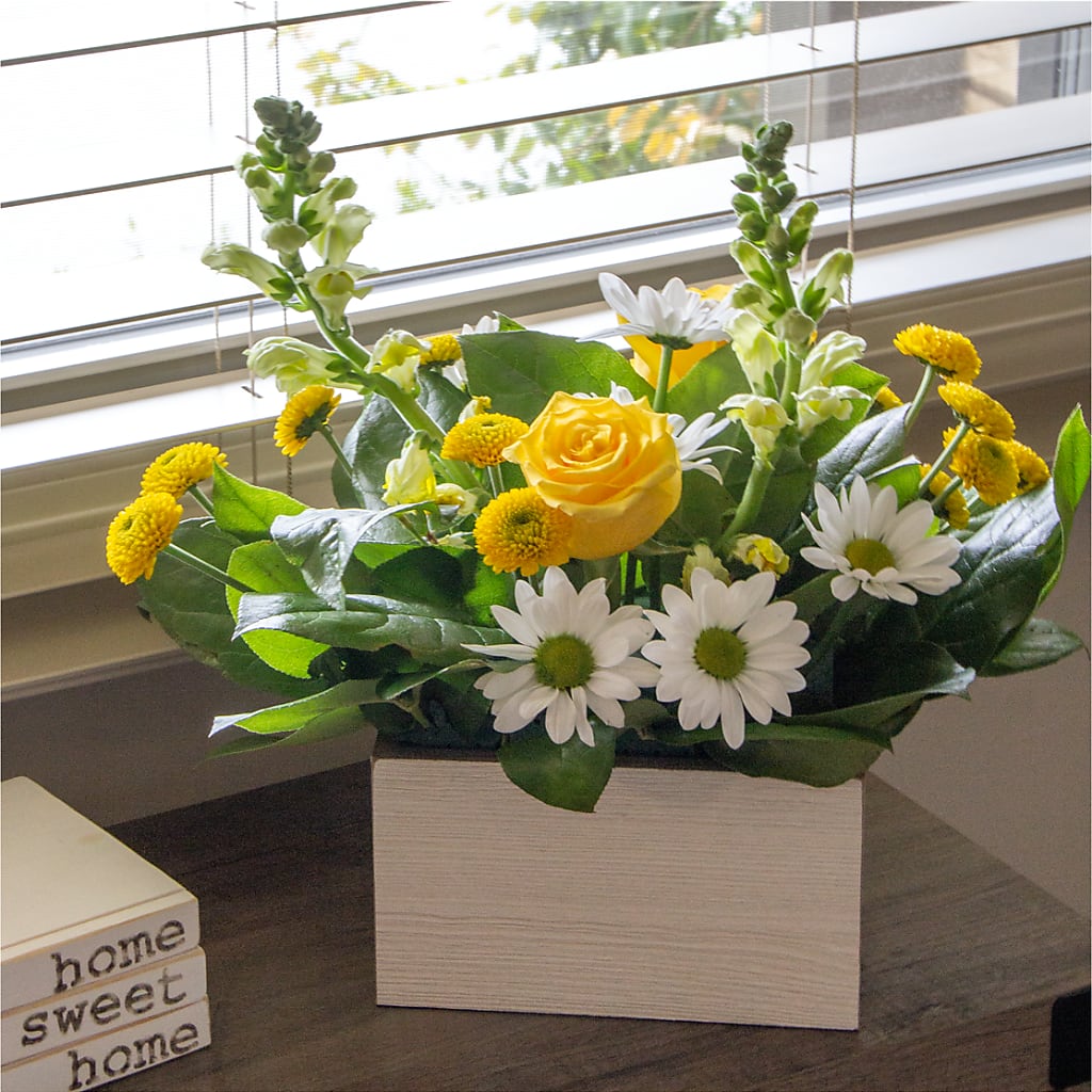 Sun Salutation Box Bouquet –  South-east Flowers, Los Angeles CA
