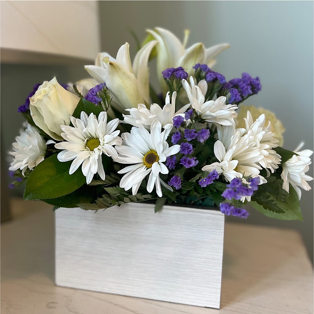 Beyond Blue Box Bouquet –  South-east Flowers, Los Angeles CA