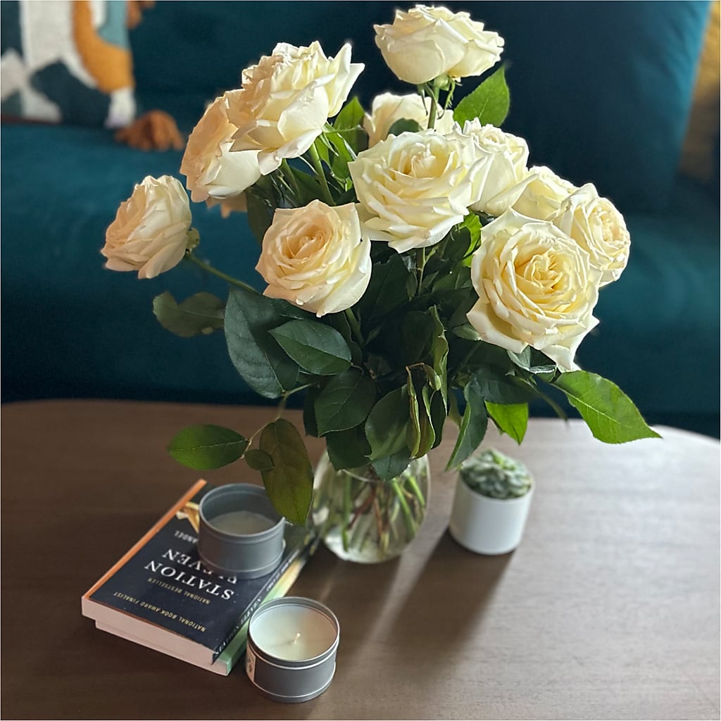 Long Stem Yellow Rose Bouquet –  South-east Flowers, Los Angeles CA