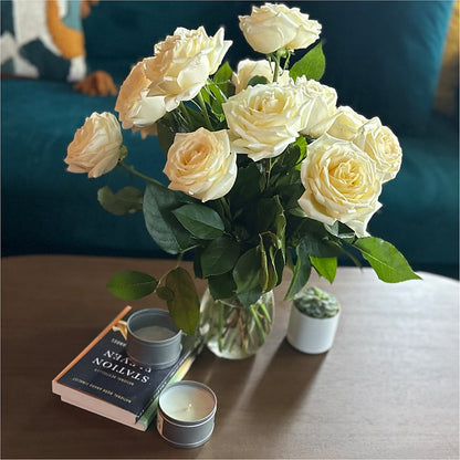 Long Stem Yellow Rose Bouquet –  South-east Flowers, Los Angeles CA