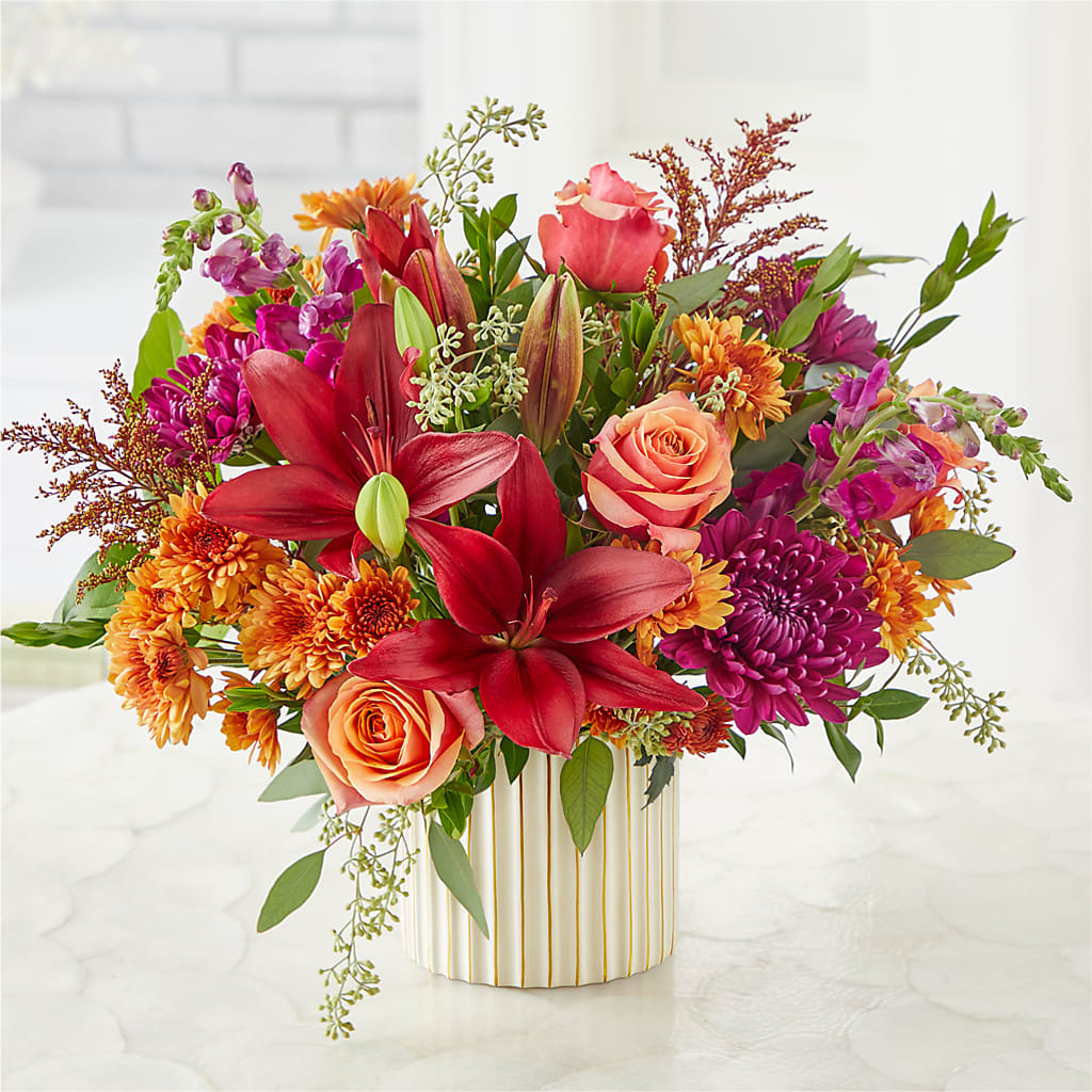 Burgundy Landscape Bouquet –  South-east Flowers, Los Angeles CA