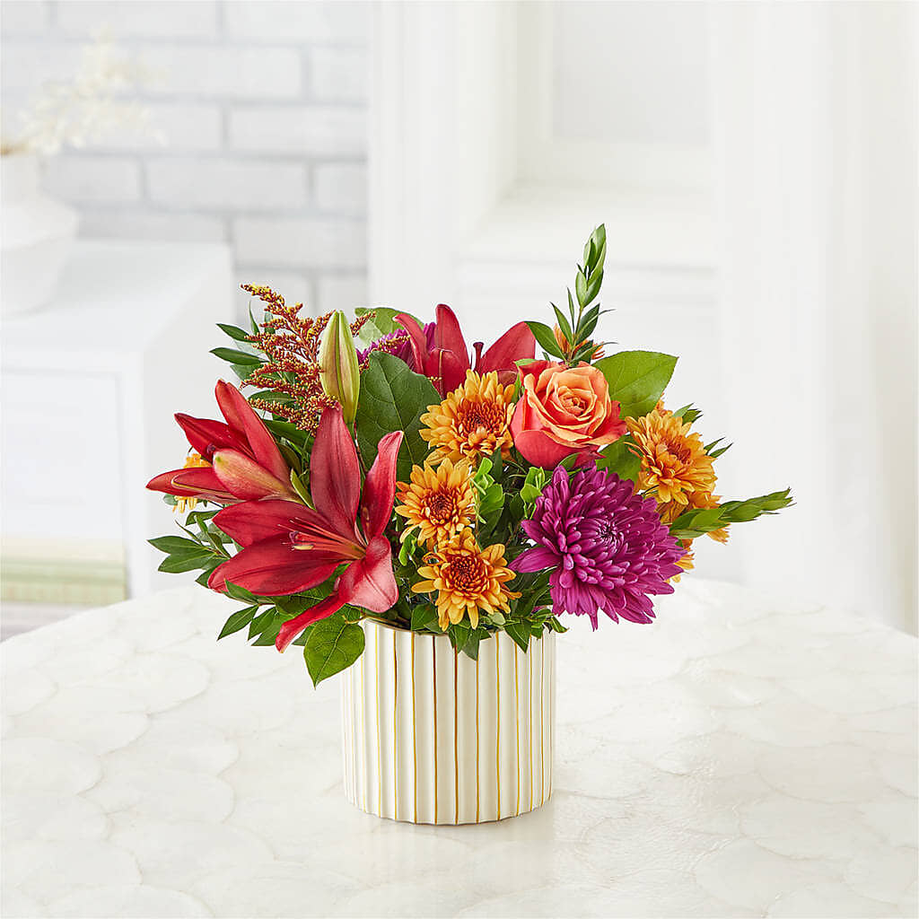 Burgundy Landscape Bouquet –  South-east Flowers, Los Angeles CA