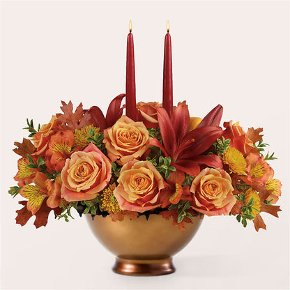 Harvest Table Centerpiece –  South-east Flowers, Los Angeles CA