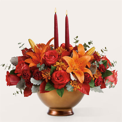 Fruits of Fall Centerpiece –  South-east Flowers, Los Angeles CA