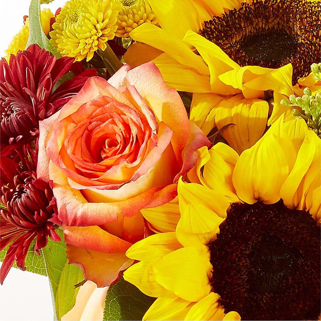 Golden Gourd Pumpkin Bouquet –  South-east Flowers, Los Angeles CA