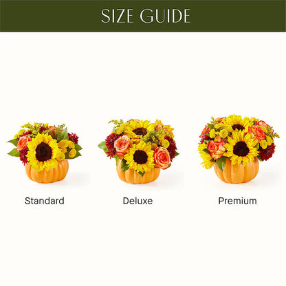 Golden Gourd Pumpkin Bouquet –  South-east Flowers, Los Angeles CA