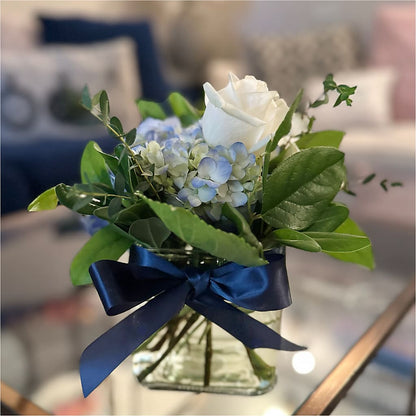 Sky Blue Delight Bouquet –  South-east Flowers, Los Angeles CA