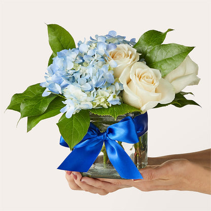 Sky Blue Delight Bouquet –  South-east Flowers, Los Angeles CA
