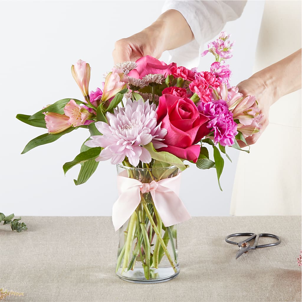 Pink Ribbon - A Florist Original –  South-east Flowers, Los Angeles CA
