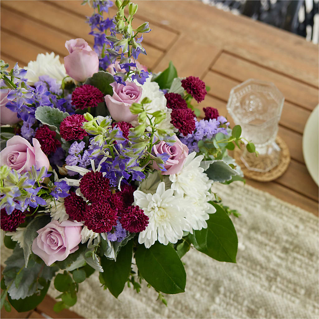 Violet Frost Bouquet –  South-east Flowers, Los Angeles CA