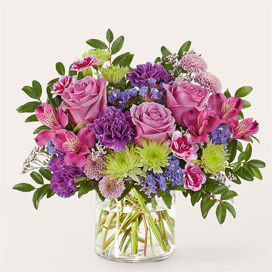 Glass Half Full Bouquet –  South-east Flowers, Los Angeles CA