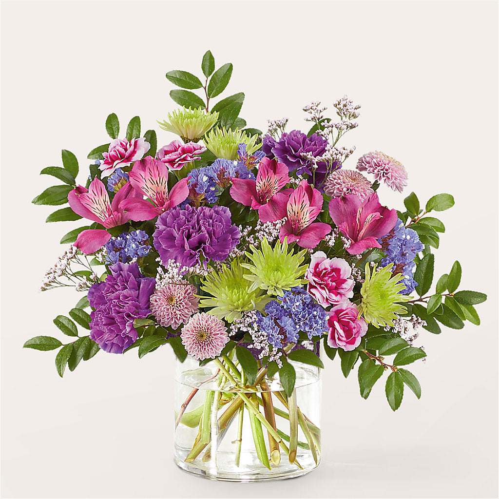 Glass Half Full Bouquet –  South-east Flowers, Los Angeles CA
