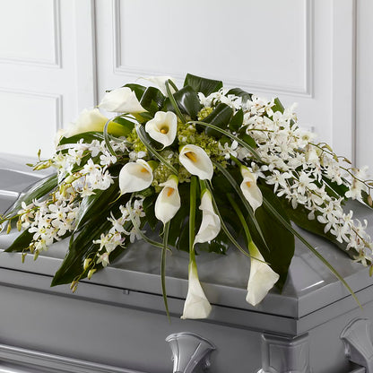 Angel Wings Casket Spray –  South-east Flowers, Los Angeles CA