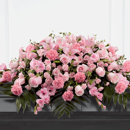 Garden of Comfort Casket Spray (Standard) –  South-east Flowers, Los Angeles CA