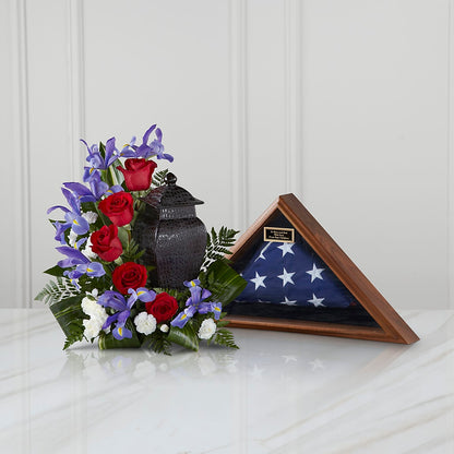 Patriotic Tribute Arrangement –  South-east Flowers, Los Angeles CA