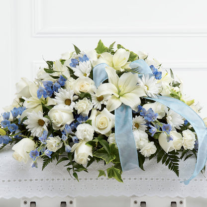 Tender Treasure Casket Spray –  South-east Flowers, Los Angeles CA