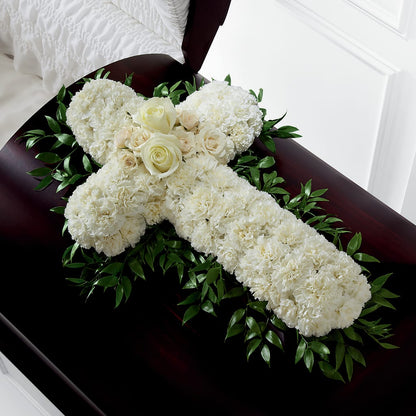 Peaceful Memories Casket Spray (Standard) –  South-east Flowers, Los Angeles CA