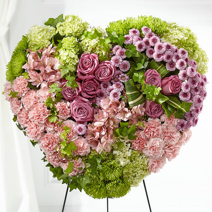 Heartwarming Standing Heart –  South-east Flowers, Los Angeles CA